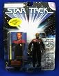 4.5" Captain Benjamin Sisko, Commanding Officer, Deep Space Nine Action Figure - Exclusive Skybox/Playmates Collector Card - Star Trek 1997 Series