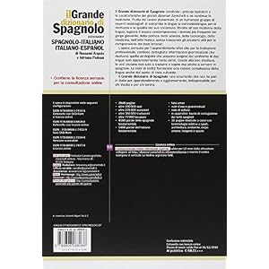 Il Grande dizionario di spagnolo. Dizionario spagnolo-italiano, italiano-spagnolo. Con aggiornamento online