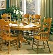 Sunburst Oak Arm Chairs