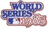 2 Patch Pack - 1985 World Series MLB Baseball Patches - Kansas City Royals Champions