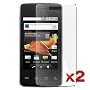 Screen Protector Twin Pack for SAMSUNG M820 (Galaxy Prevail)