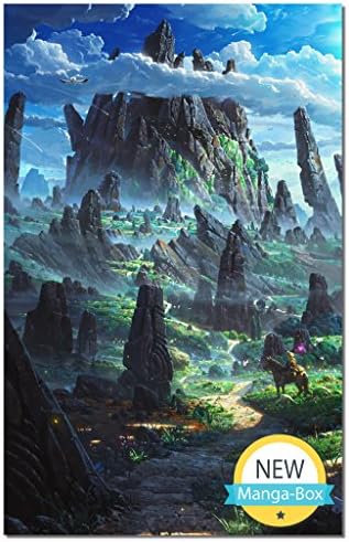 The Legend of Zelda: Breath of the Wild Art Poster Print 23x36 inch (58 x 91 CM)