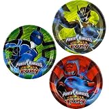 Power Rangers Jungle Fury 7 Dessert Plates Asst. 8 count