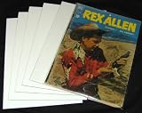 100 GOLDEN AGE Size White Comic Backing Boards #CXIWGA (7.5