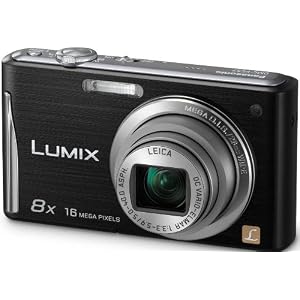 Panasonic Lumix DMC-FS37EG-K Digitalkamera (16 Megapixel, 8-fach opt. Zoom, 7,5 cm (3 Zoll) Touch LC-Display, bildstabilisiert) schwarz
