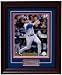 Michael Young Framed Texas Rangers 8x10 Photo (Batting Action) with Nameplate