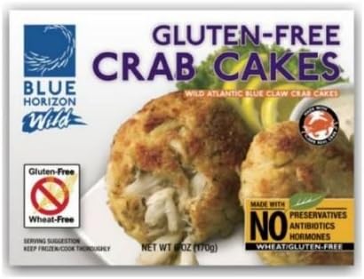 Blue Horizon Organic Crab Cake, 6 Ounce -- 6 per case.