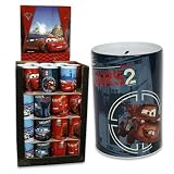 Disney Pixar Cars 2 Jumbo Tin Money Bank