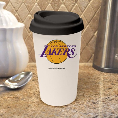 NBA Los Angeles Lakers Logo Travel Mug