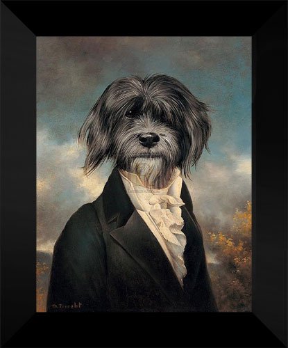 Thierry Poncelet FRAMED Art Print 15x18 "Gavroche"