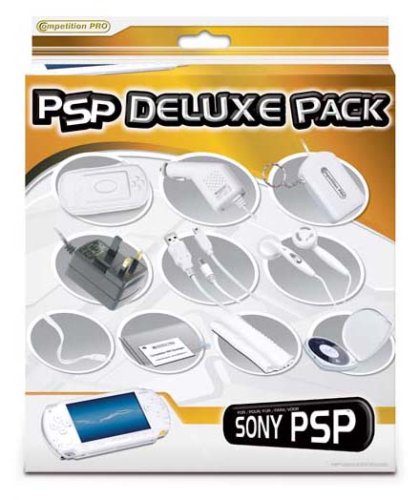 Childrens Toyshop  Video Games : Powerplay White Deluxe Accessory Pack (PSP)