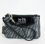 Coach 44410 Madison Lurex Zebra Wristlet Black Reviews