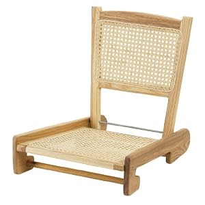 Mad River Canoe Folding Ash Cane Canoe Chair by