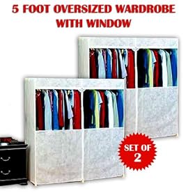 OVERSIZED WINDOW CLOSET (SET OF 2)