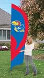 Kansas Jayhawks 11' Tall Team Yard Flag