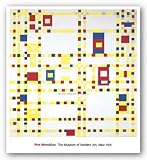 Broadway Boogie Woogie by Piet Mondrian 26.5