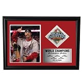 Philadelphia Phillies Cole Hammels World Series Photograph Including an 8" x 10" Photograph with Commemorative Patch in a 12" x 18" Deluxe Photograph Frame