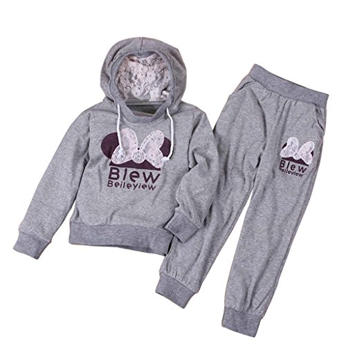 EITC Girls Hoodie Pant Set 2PCS Sport Style Clothes Outfits Cute Sportswear