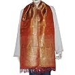 Scarves for Women Brocade Silk Wrap 22 x 72 inches