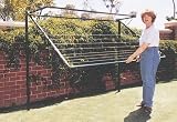AUSTRAL ADDALINE 33 FOLDING FRAME WASHING LINE - Beige