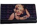 Violet Letters Marilyn Monroe Long Wallet & Cellphone Charm
