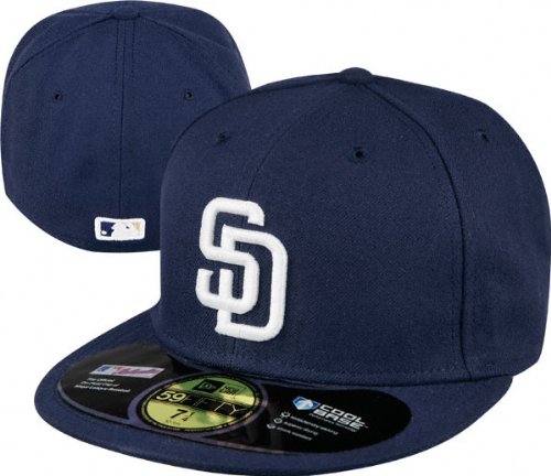 San Diego Padres Navy Home Authentic On-Field 59FIFTY Fitted Hat