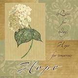WTLB, HydrangeaHope by Marilu Windvand,9 in. x 9 in.