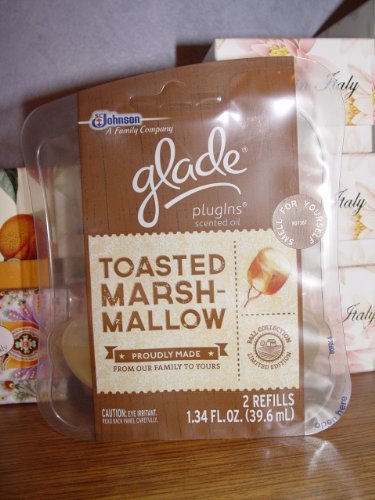 Johnson Glade Plugins Scented Oil Toasted Marshmallow 2 Refills 1.34 Fl. Oz. Each