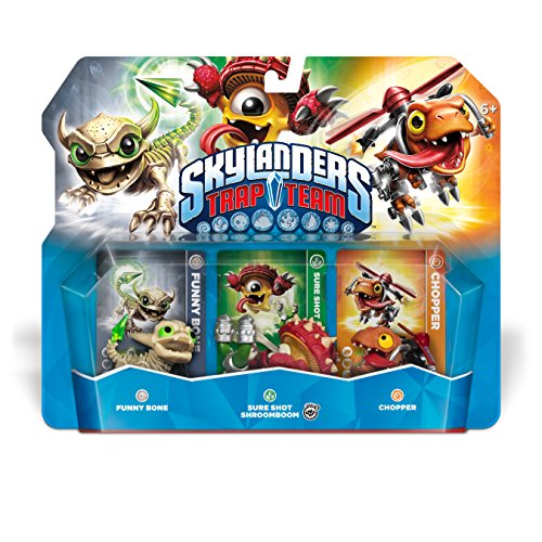 Skylanders Trap Team: Funny Bone, Chopper, & Shroomboom – Triple Character Pack Skylanders Trap Team: Funny Bone, Chopper, & Shroomboom – Triple Character Pack