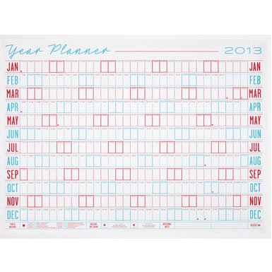 Crispin Finn Year Planner 2013||RF10F