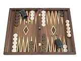 Backgammon Board Game Set with Racks - (Hand-carved Dragon Cover) - Large 19