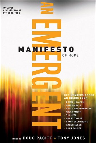 Emergent Manifesto of Hope, An (emersion: Emergent Village resources for communities of faith) under Leadership in The Books Store