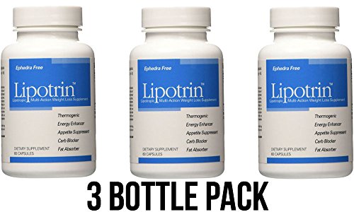 Lipotrin carb blocker and fat absorber (3 bottle pack) …