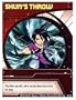 Bakugan Special Ability Card - Shun's Throw