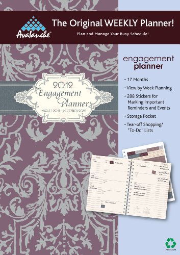 2012 Moms Home Engagement Planner calendar