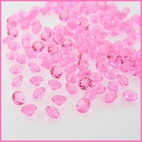 2000 Diamond Table Confetti Wedding Bridal Shower Party Decorations 1/3ct - Many Colors Available
