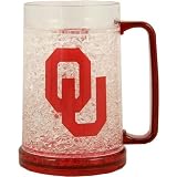 University of Oklahoma Norman OU Sooners - Freezer Mug - Crystal style w/ OU design