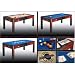 4 in 1 Multi Games Table (Pool, Air Hockey,Poker, Desk)