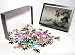 Photo Jigsaw Puzzle of Japanese landscape with fishermen from Mary Evans