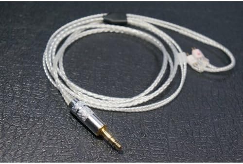 Effect Audio Studio Crystal Clear oyaide straight Westone Upgrade Replacement Cable for UE Custom, Westone 4R, UM3XRC, UM2XRC by Effect Audio Studio