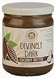 My Coconut Kitchen Divinely Dark Coconut Butter Dark Chocolate Coconut Coconut Butter Organic Gluten-free Peanut-free Dairy-free No Refined Sugar