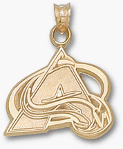 Buy Colorado Avalanche A Logo 5 8 Pendant - 14KT Gold Jewelry by Logo Art