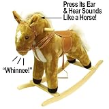 Plush Rocking Horse with Sound