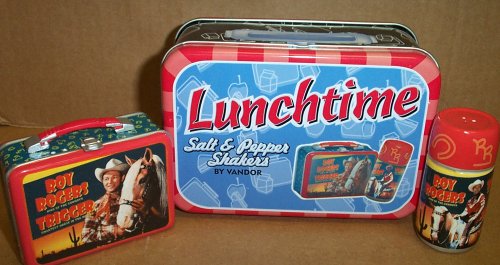 Buy Vandor Lunchtime Salt & Pepper Shakers Roy Rogers