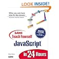 Sams Teach Yourself JavaScript in 24 Hours