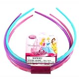 Disney Princess 3pc 1/4 Plastic Hair Headbands