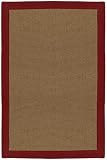 Athena Rug 5'x8' Cork/red