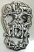 Awesome Skull Naked Lady Bottle Opener Belt Buckle Nude