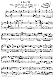 Bach, J.S. Book I: Prelude and Fugue No. 17: Instantly download and print sheet music