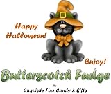 Spooky Kitty Halloween Butterscotch Fudge Box